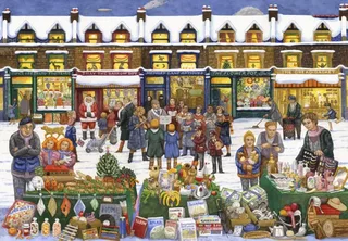 Puzzle Marché de Noël de l'Alphabet - 1000 pièces van Grafika – doos 1 van 2