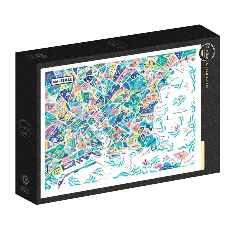 Puzzle Marseille - 1000 pièces from Grafika – box 2 of 2