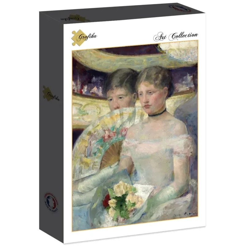 Puzzle Mary Cassatt : The Loge, 1882 - 2000 pièces from Grafika – box 2 of 2