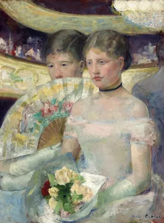 Puzzle Mary Cassatt : The Loge, 1882 - 2000 pièces from Grafika – box 1 of 2