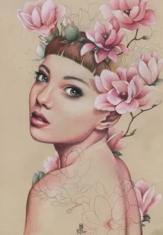 Puzzle Misstigri - Magnolias - 1000 pièces de Grafika – boîte 1 sur 2