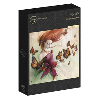 Puzzle Misstigri - Papillons - 1000 pièces van Grafika – doos 2 van 2