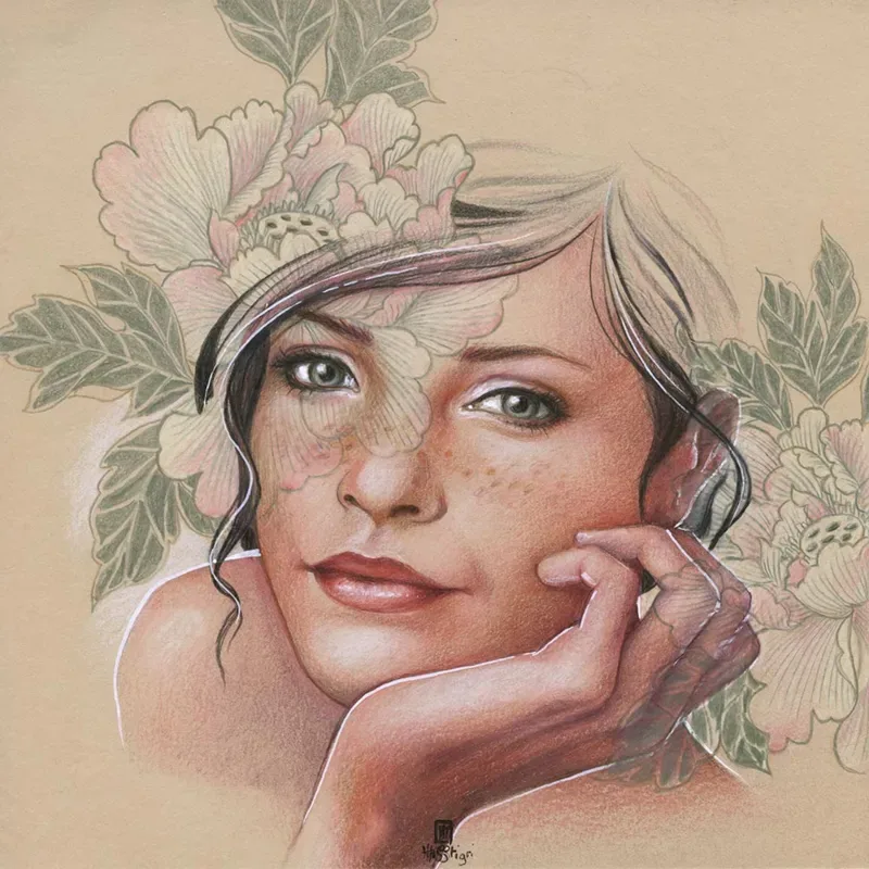 Puzzle Misstigri - Rêveuse - 1000 pièces de Grafika – boîte 1 sur 2