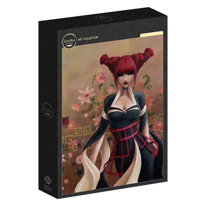 Puzzle Misstigri - Veuve Noire - 1000 pièces von Grafika – Schachtel 2 von 2