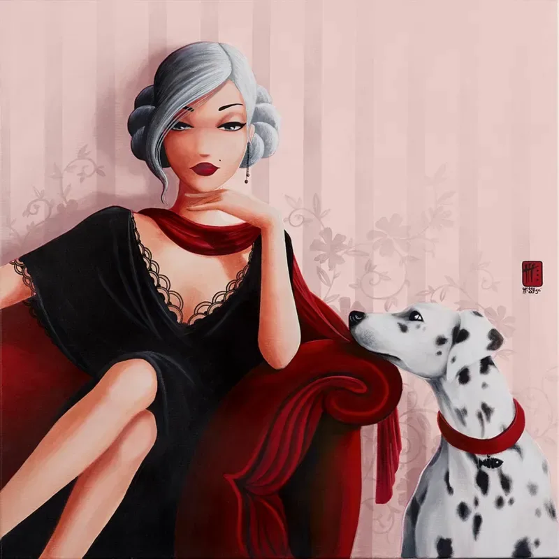 Puzzle Misstigri - Victoria - 1000 pièces van Grafika – doos
