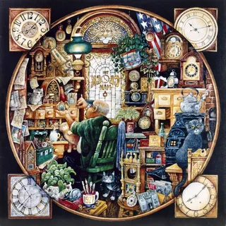 Puzzle Monde et Temps - 1000 pièces van Grafika – doos 1 van 2