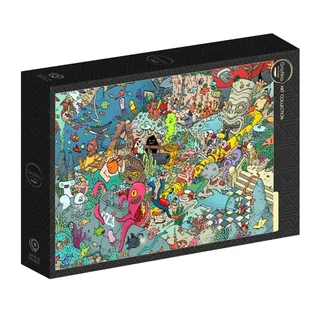 Puzzle Monde Sous-Marin - 1000 pièces von Grafika – Schachtel 2 von 2