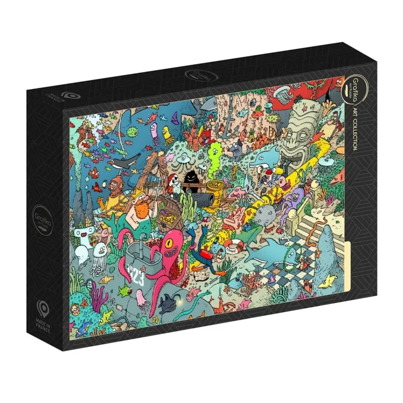 Puzzle Monde Sous-Marin - 1000 pièces von Grafika – Schachtel 2 von 2