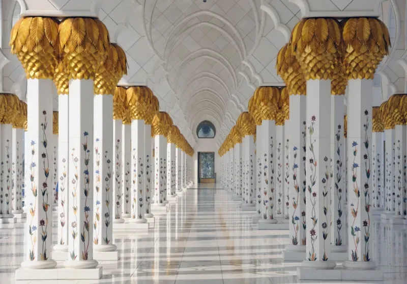 Puzzle Mosquée Cheikh Zayed, Abou Dabi, Emirats Arabes Unis - 10 à 25 pièces van Grafika – doos 1 van 2