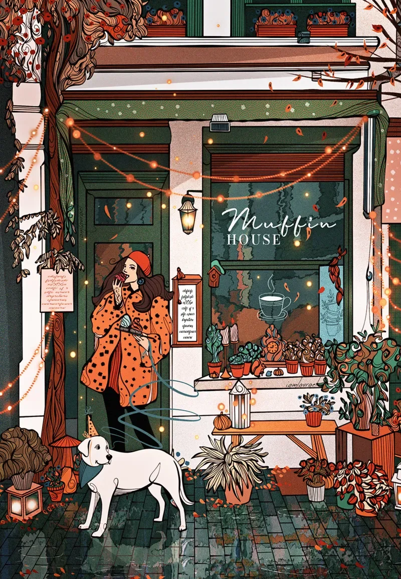 Puzzle Muffin House - 1000 pièces de Grafika – boîte