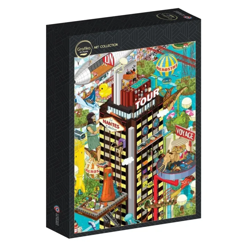 Puzzle Nantes - La Tour - 1000 pièces from Grafika – box 2 of 2