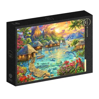 Puzzle Oasis Tropical - 1000 pièces from Grafika – box 2 of 2
