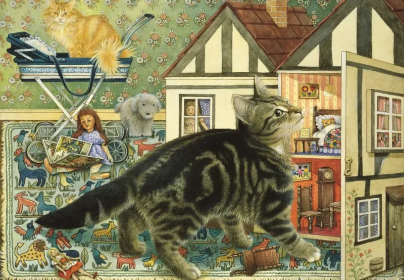 Puzzle Octopussy and the Doll's house - 1000 pièces de Grafika – boîte 1 sur 2