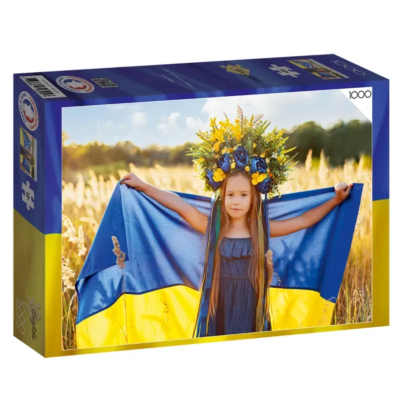 Puzzle One World For Peace - Ukraine - 1000 pièces van Grafika – doos 2 van 2