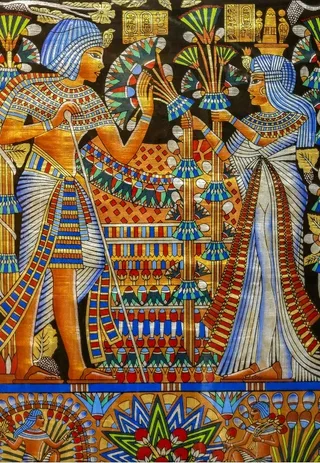 Puzzle Papyrus d'Egypte - 1000 pièces van Grafika – doos 1 van 2