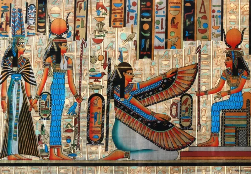 Puzzle Papyrus et Hiéroglyphes - 1000 pièces de Grafika – boîte 1 sur 2