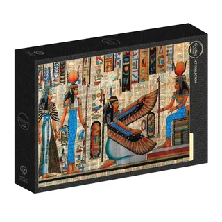 Puzzle Papyrus et Hiéroglyphes - 1000 pièces de Grafika – boîte 2 sur 2