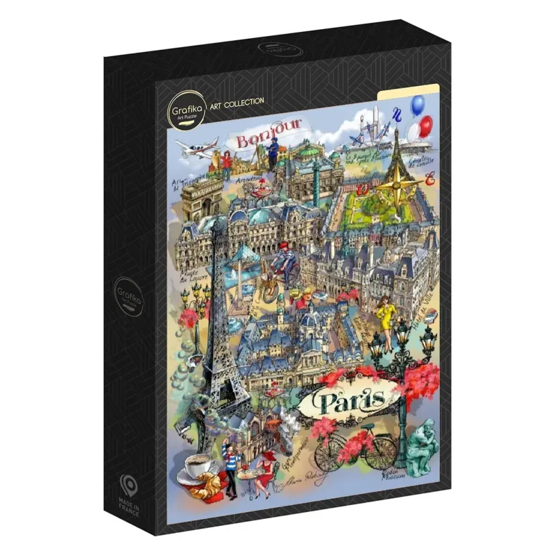 Puzzle Paris Collage - 1000 pièces from Grafika – box 2 of 2