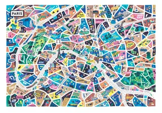 Puzzle Paris Paname - 1000 pièces von Grafika – Schachtel 1 von 2