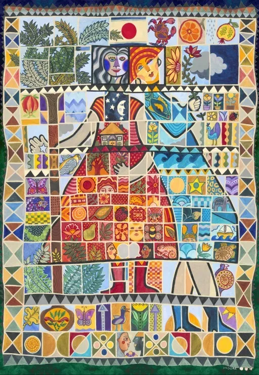 Puzzle Patchwork - 1000 pièces van Grafika – doos