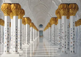 Puzzle Pièces magnétiques - Mosquée Cheikh Zayed, Abou Dabi, Emirats Arabes Unis - 10 à 25 pièces van Grafika – doos 1 van 2
