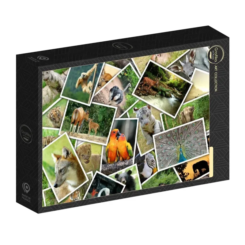 Puzzle Promenade au Zoo - 500 à 999 pièces van Grafika – doos 2 van 2