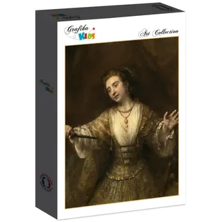 Puzzle Rembrandt : Lucretia, 1664 - 200 à 499 pièces van Grafika – doos 2 van 2