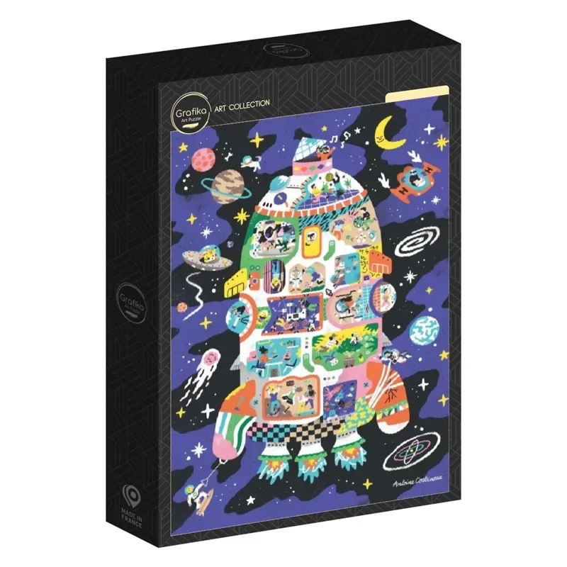 Puzzle Rocket House - 1000 pièces from Grafika – box 2 of 2