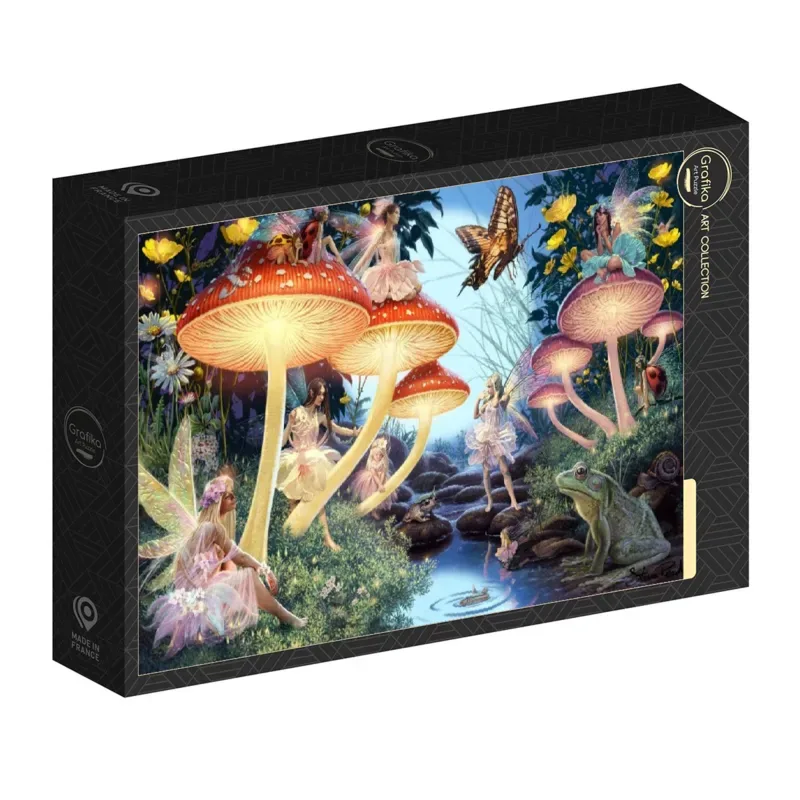 Puzzle Ruisseau de Champignons - 1000 pièces from Grafika – box 2 of 2