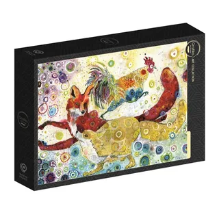 Puzzle Sally Rich - Leaping Fox's - 500 à 999 pièces van Grafika – doos 2 van 2