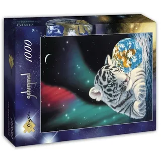 Puzzle Schim Schimmel - Earth Light - 1000 pièces van Grafika – doos 2 van 2