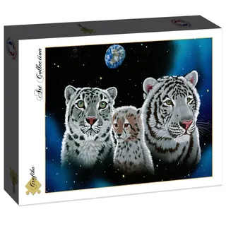 Puzzle Schim Schimmel - Gentle Family - 2000 pièces van Grafika – doos 2 van 2
