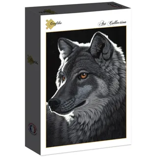 Puzzle Schim Schimmel - Night Wolf - 1000 pièces from Grafika – box 2 of 2