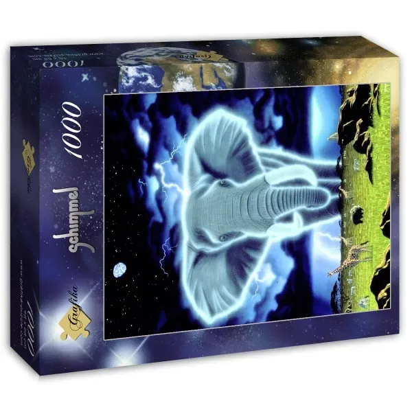 Puzzle Schim Schimmel - Spirit of Africa - 1000 pièces de Grafika – boîte 2 sur 2