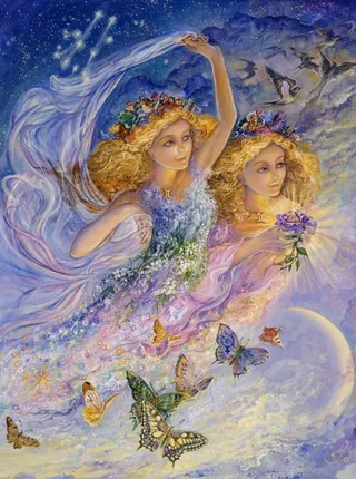 Puzzle Signe du Zodiaque - Gémeaux - 2000 pièces van Grafika – doos 1 van 2
