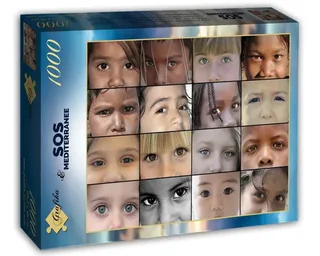 Puzzle SOS MEDITERRANEE - Regards d'Enfants du Monde - 1000 pièces de Grafika – boîte 2 sur 2