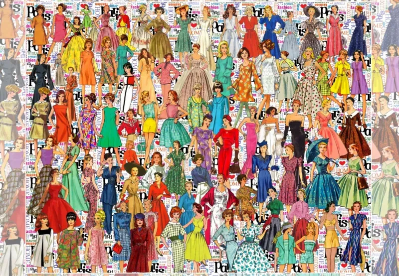 Puzzle Souvenirs de Mode - 1000 pièces de Grafika – boîte
