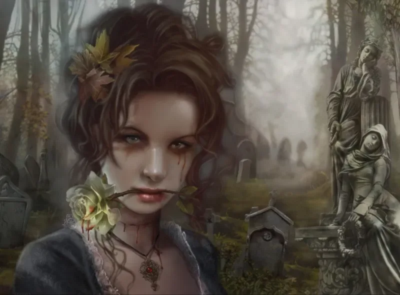 Puzzle The Graveyard - 2000 pièces van Grafika – doos
