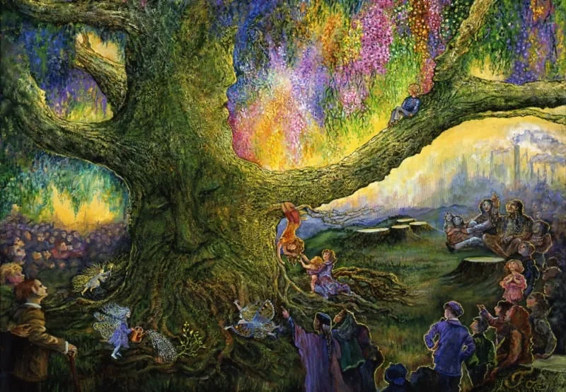 Puzzle The Last Tree - 1000 pièces van Grafika – doos