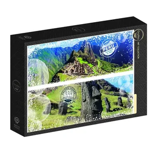 Puzzle Travel around the World - Chili et Pérou - 1000 pièces från Grafika – kartong 2 av 2