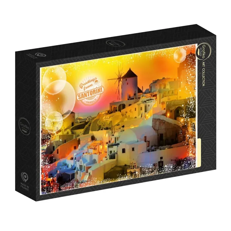 Puzzle Travel around the World - Grèce - 1000 pièces de Grafika – boîte 2 sur 2