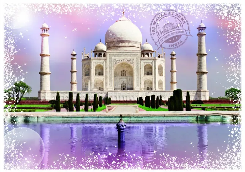 Puzzle Travel around the World - Inde - 1000 pièces van Grafika – doos