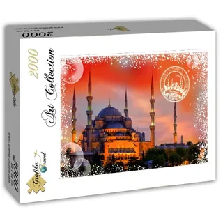 Puzzle Travel around the World - Turquie - 2000 pièces van Grafika – doos 2 van 2