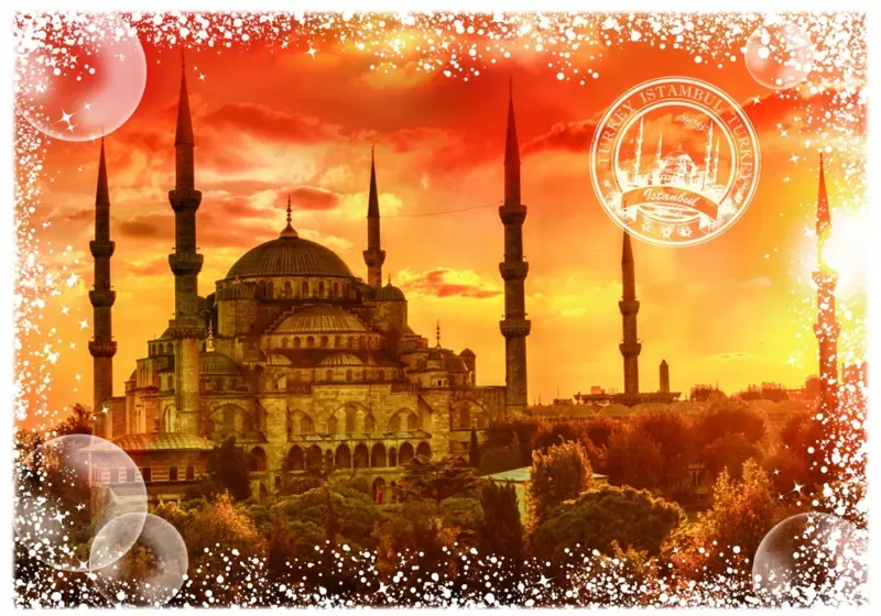 Puzzle Travel around the World - Turquie - Sunset - 1000 pièces de Grafika – boîte 1 sur 2
