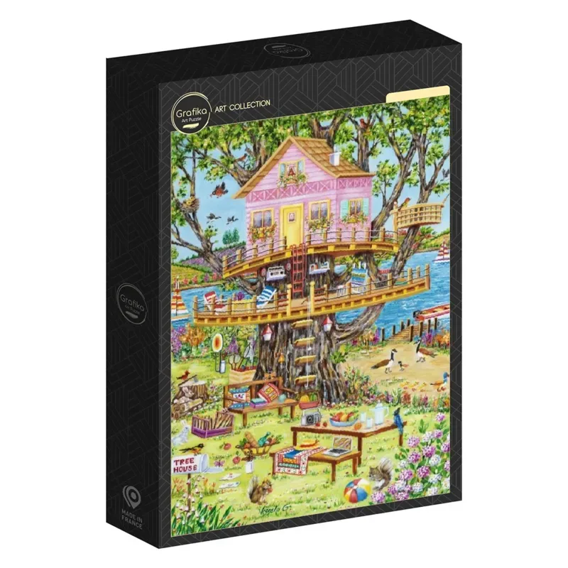 Puzzle Tree House - 1000 pièces van Grafika – doos 2 van 2
