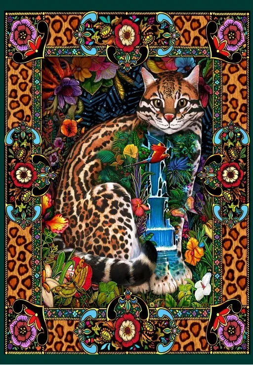 Puzzle Tropicat - 1000 pièces de Grafika – boîte