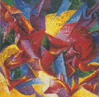 Puzzle Umberto Boccioni : Forme plastiche di un Cavallo, 1914 - 1000 pièces van Grafika – doos 1 van 2
