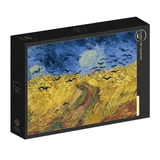 Puzzle Vincent Van Gogh - Champ de Blé aux Corbeaux, 1890 - 1000 pièces de Grafika – boîte 2 sur 2