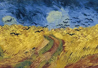 Puzzle Vincent Van Gogh - Champ de Blé aux Corbeaux, 1890 - 1000 pièces de Grafika – boîte 1 sur 2