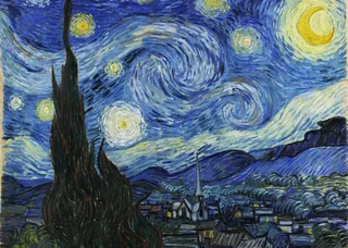Puzzle Vincent Van Gogh - La Nuit étoilée, 1889 - 500 à 999 pièces von Grafika – Schachtel 1 von 2